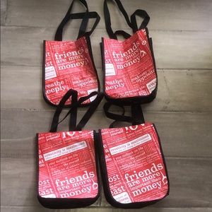 Lululemon Reusable Bags (red)